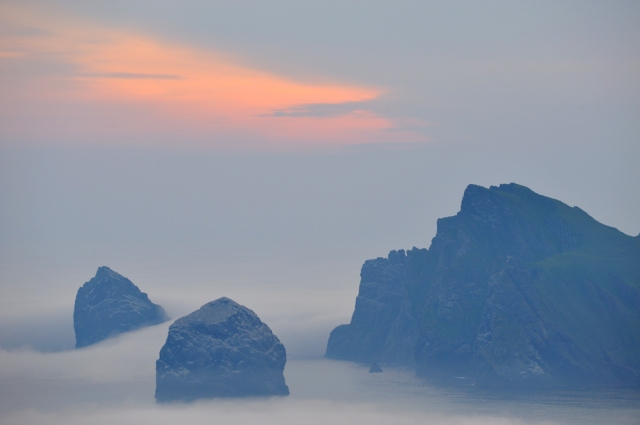 Stac an Armin, Stac Lee and Boreray, St Kilda.   (c) Lorne Gill/SNH